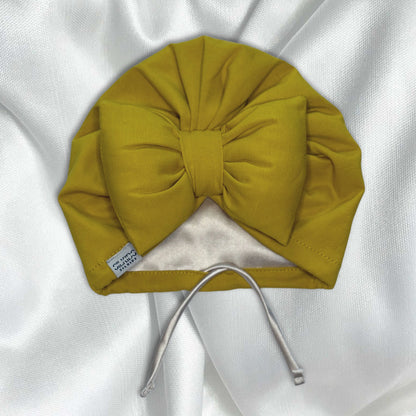 Dandelion Adjustable Satin Turban